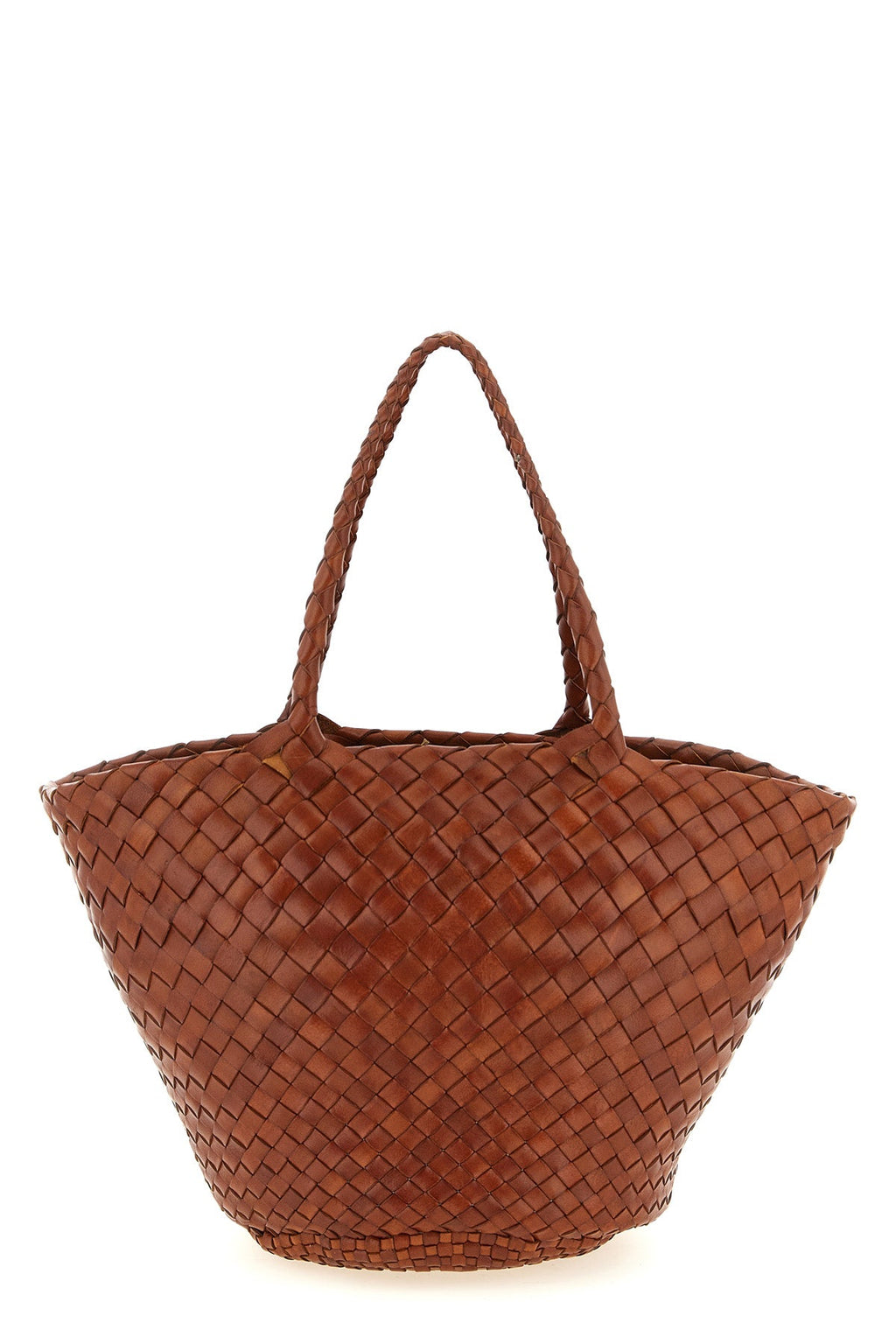 2026 New Arrival handbag egola handbag in hand-woven buffalo leather basket characterized by ir