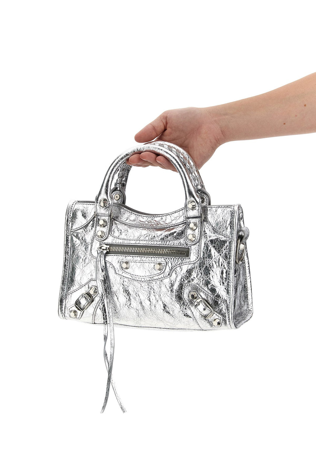 2026 New Arrival arena metallic le city mini lambskin handbag