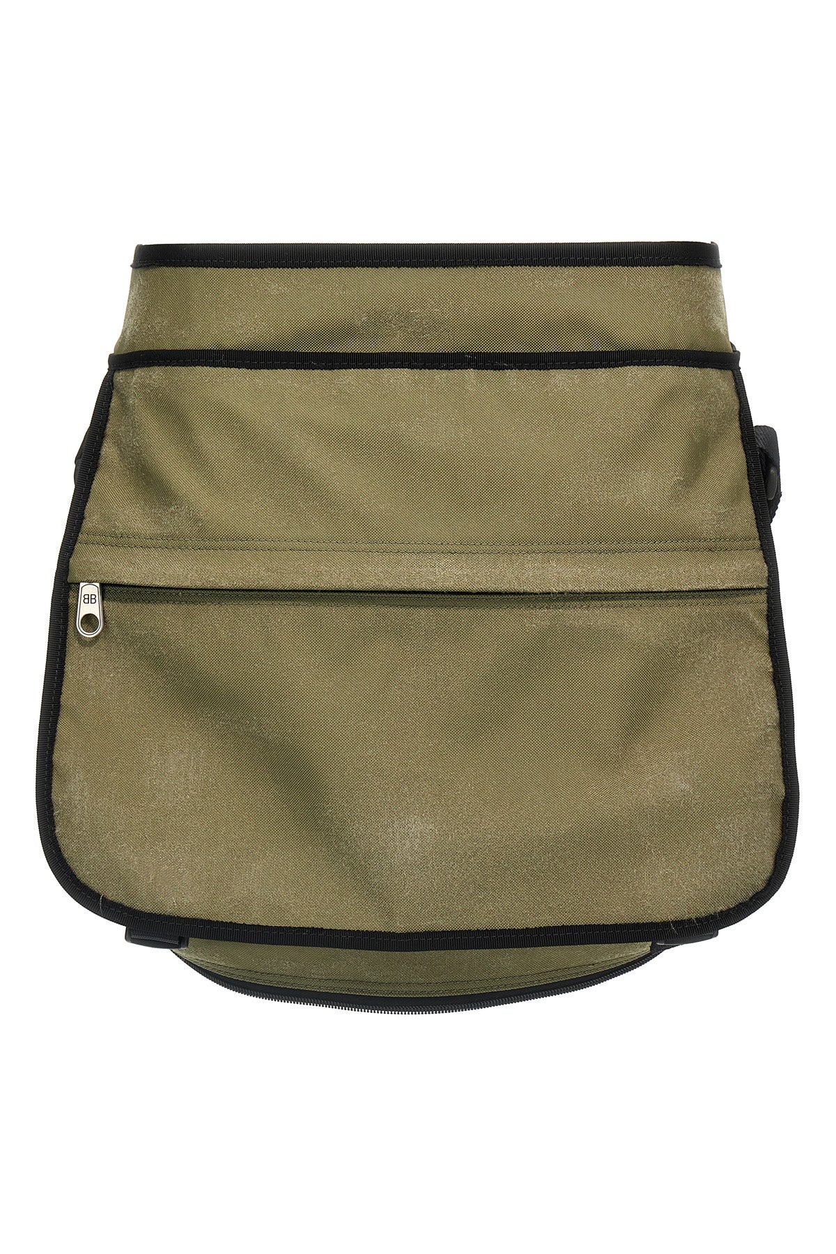 2026 New Arrival bag mini skirt in nylon canvas style trompe loeil backpack