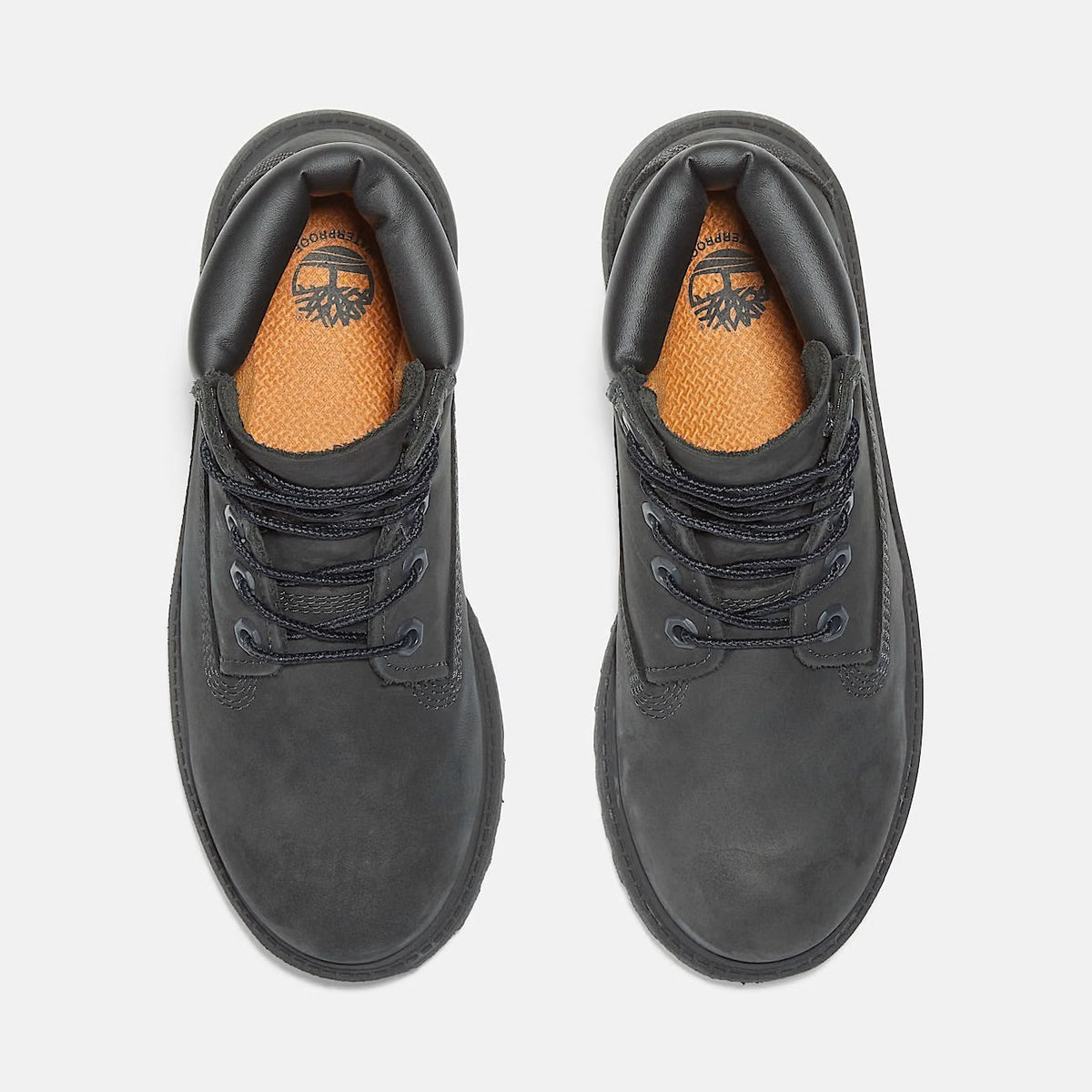 Top Seller Timberland 6IN PREMIUM LACE WATERPROOF Junior’s - BLACK NUBUCK