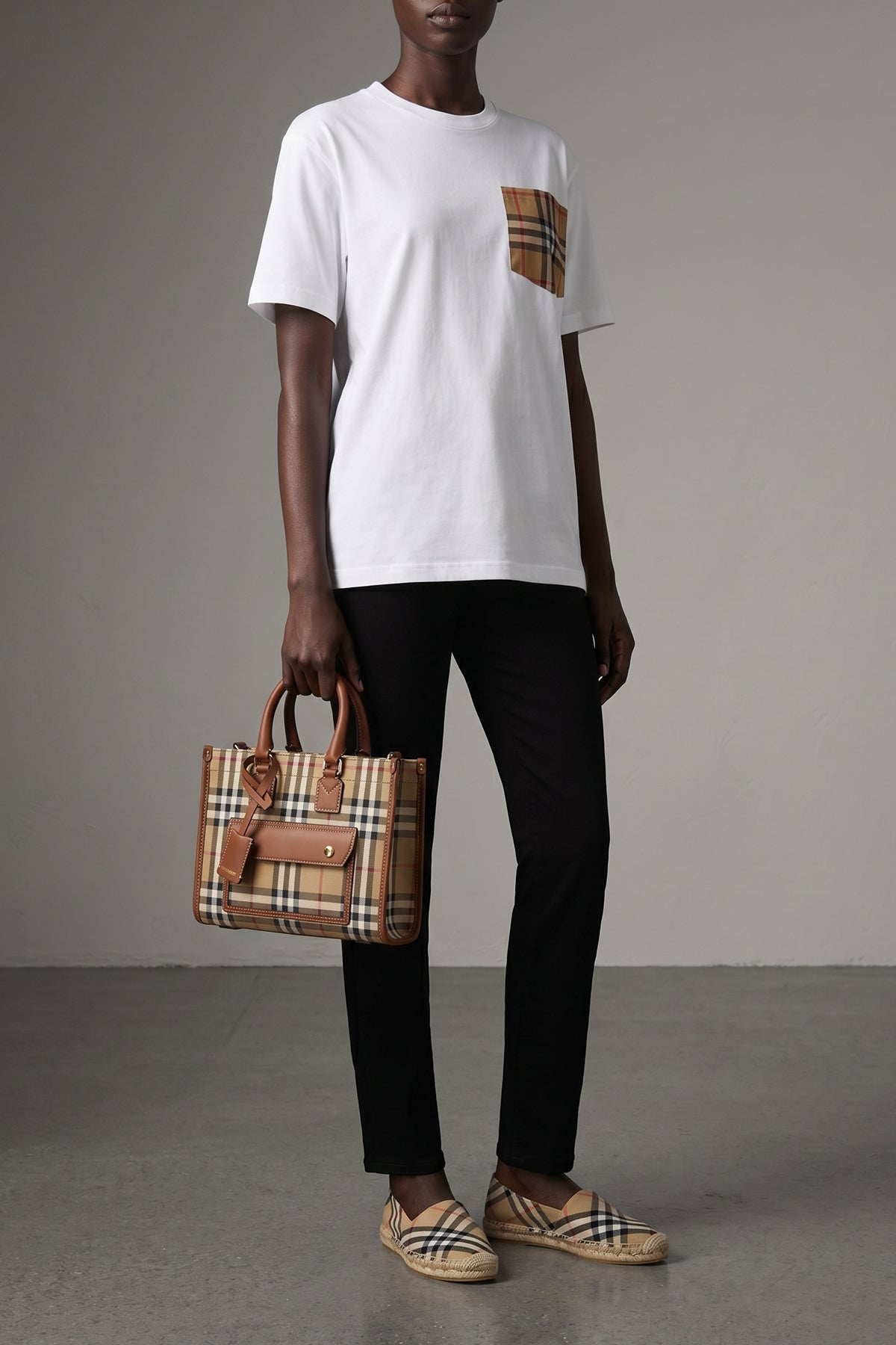 2026 New Arrival freya mini shopping bag in cotton blend coated