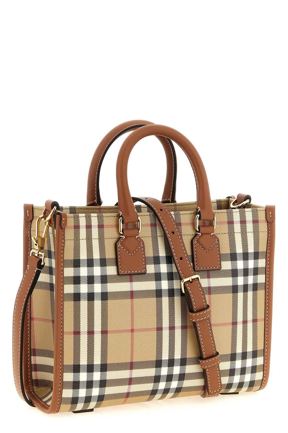 2026 New Arrival freya mini shopping bag in cotton blend coated
