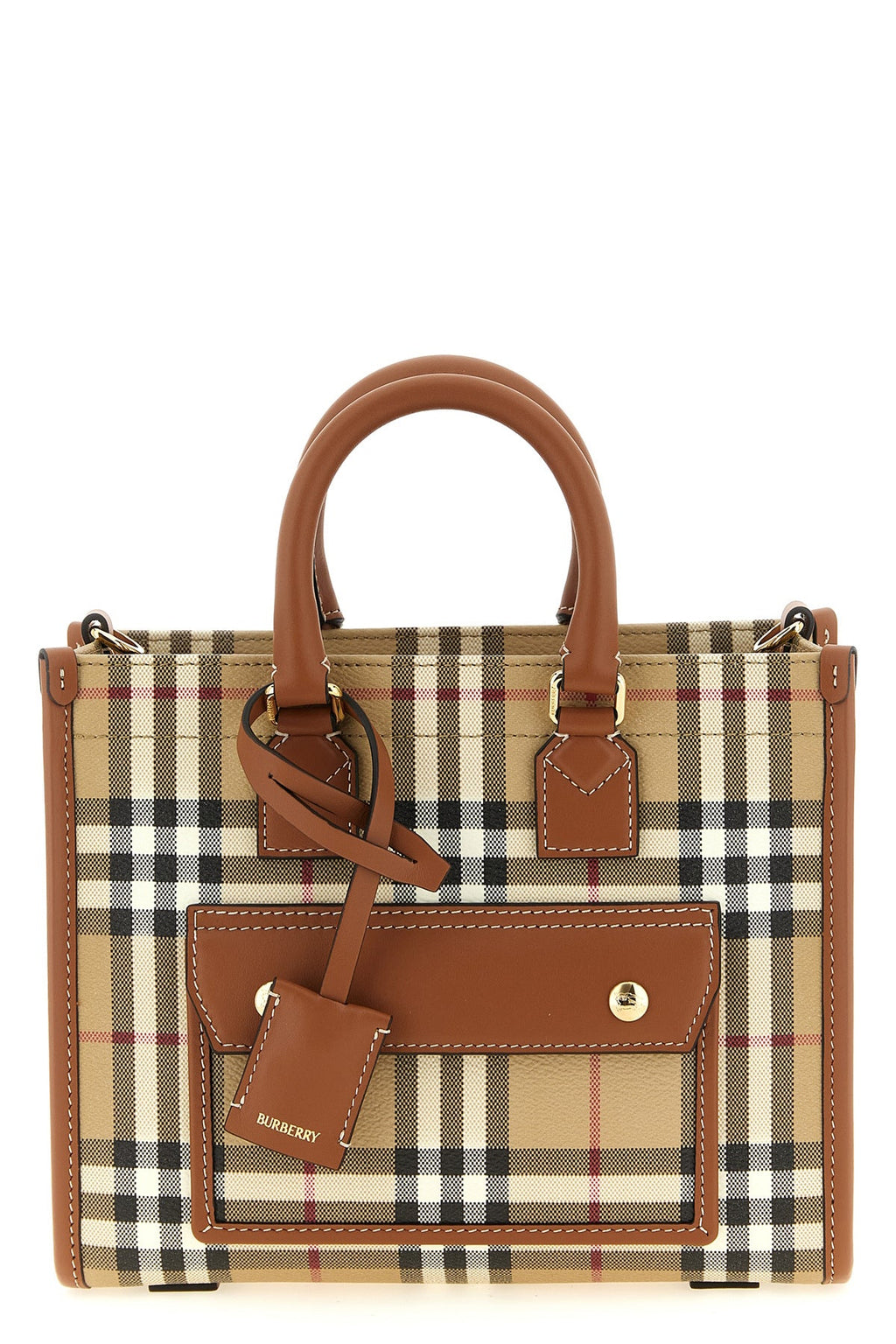 2026 New Arrival freya mini shopping bag in cotton blend coated