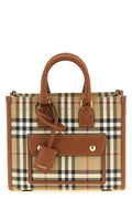 2026 New Arrival freya mini shopping bag in cotton blend coated