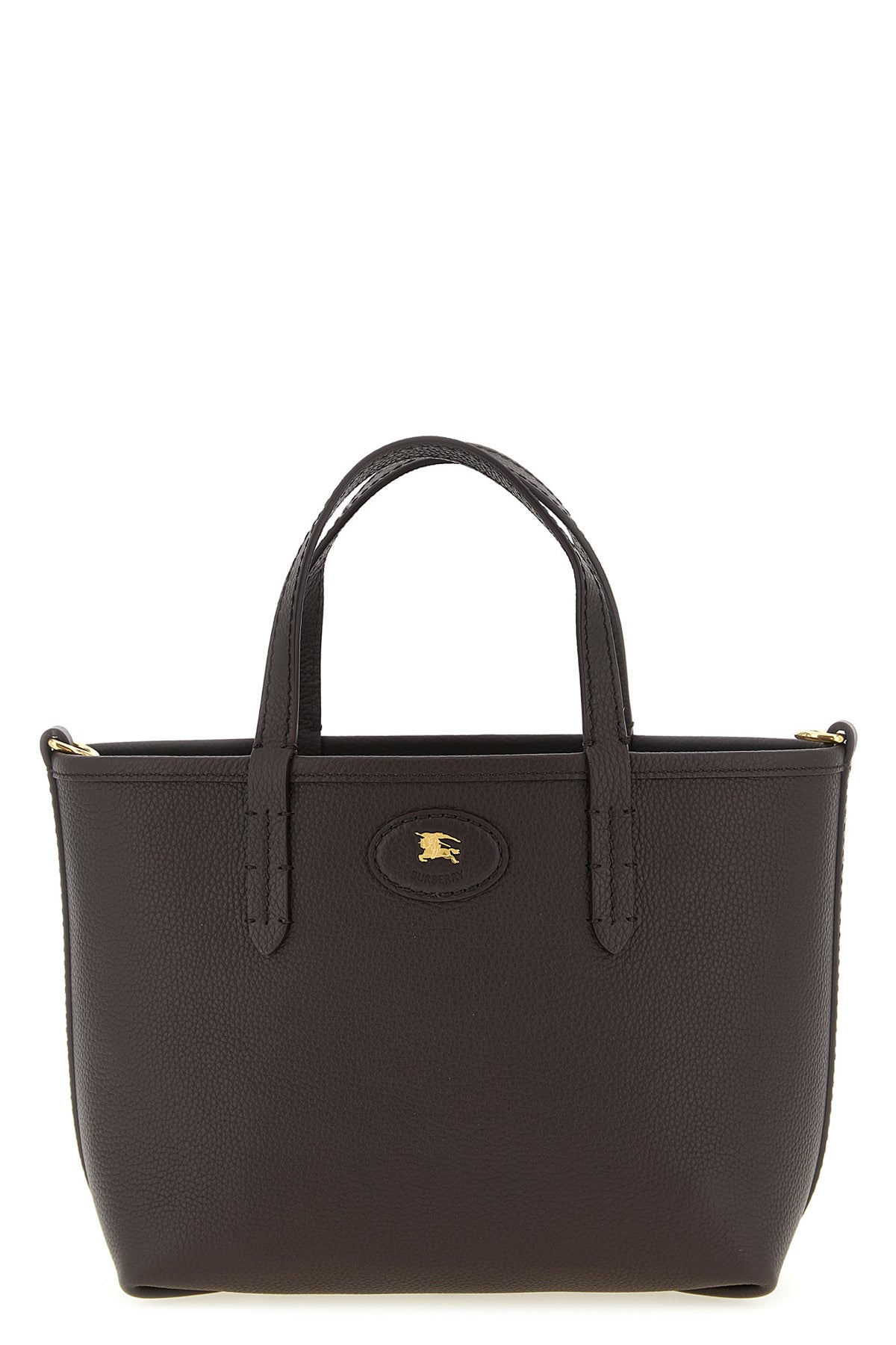 2026 New Arrival reversible bloomsbury mini handbag in grain calf leather and cotton blend and