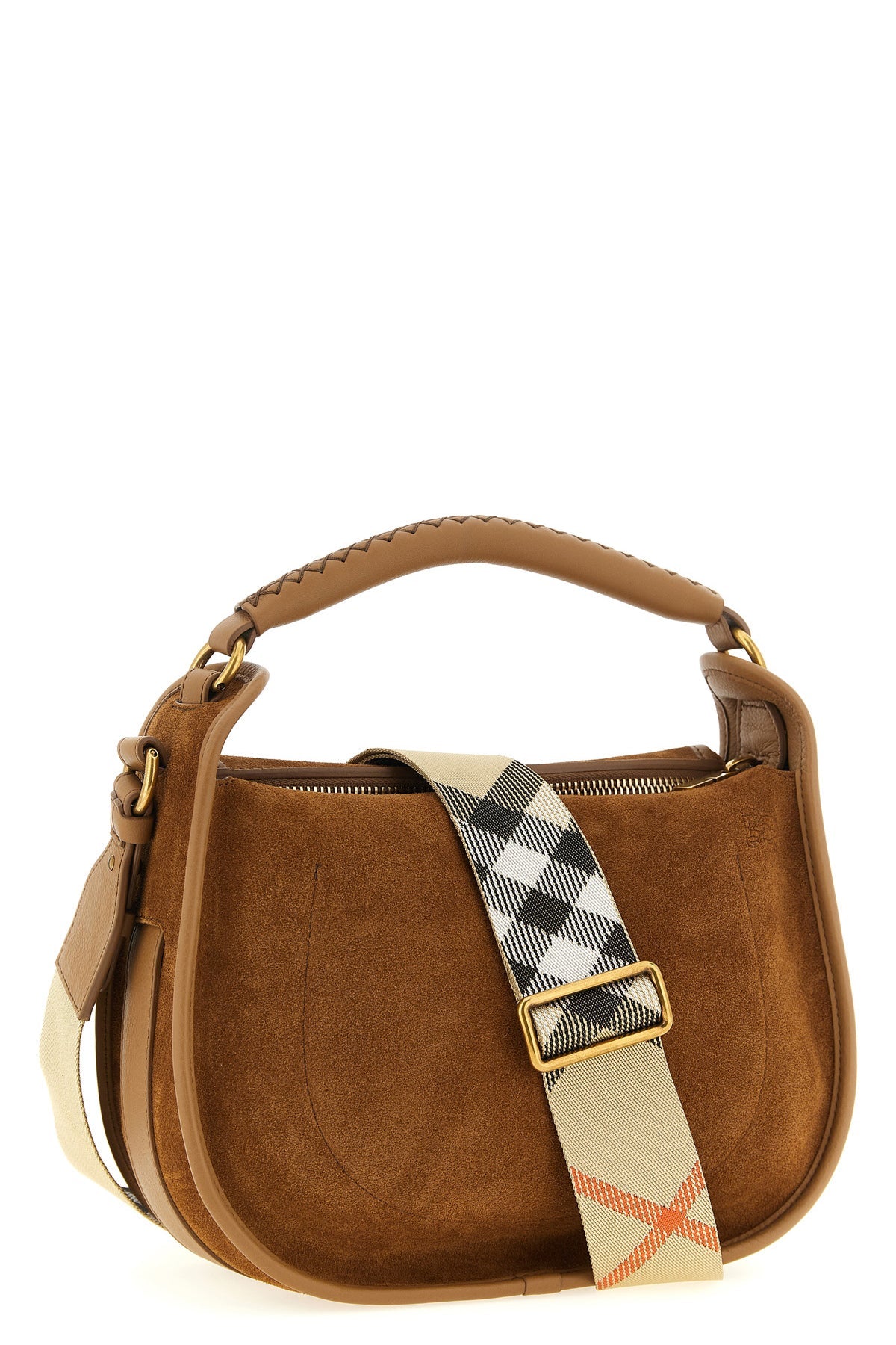 2026 New Arrival messenger b clip crossbody bag in frosted suede