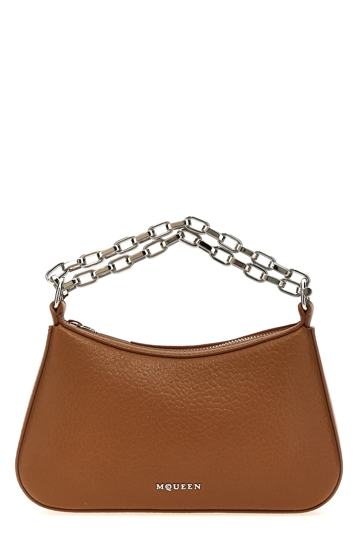 2026 New Arrival mcqueen t-bar mini handbag in grainy leather