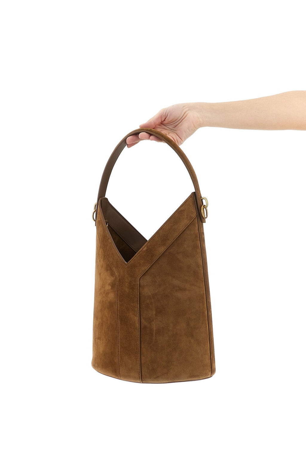 2026 New Arrival y long suede shoulder bag  bucket bucket design
