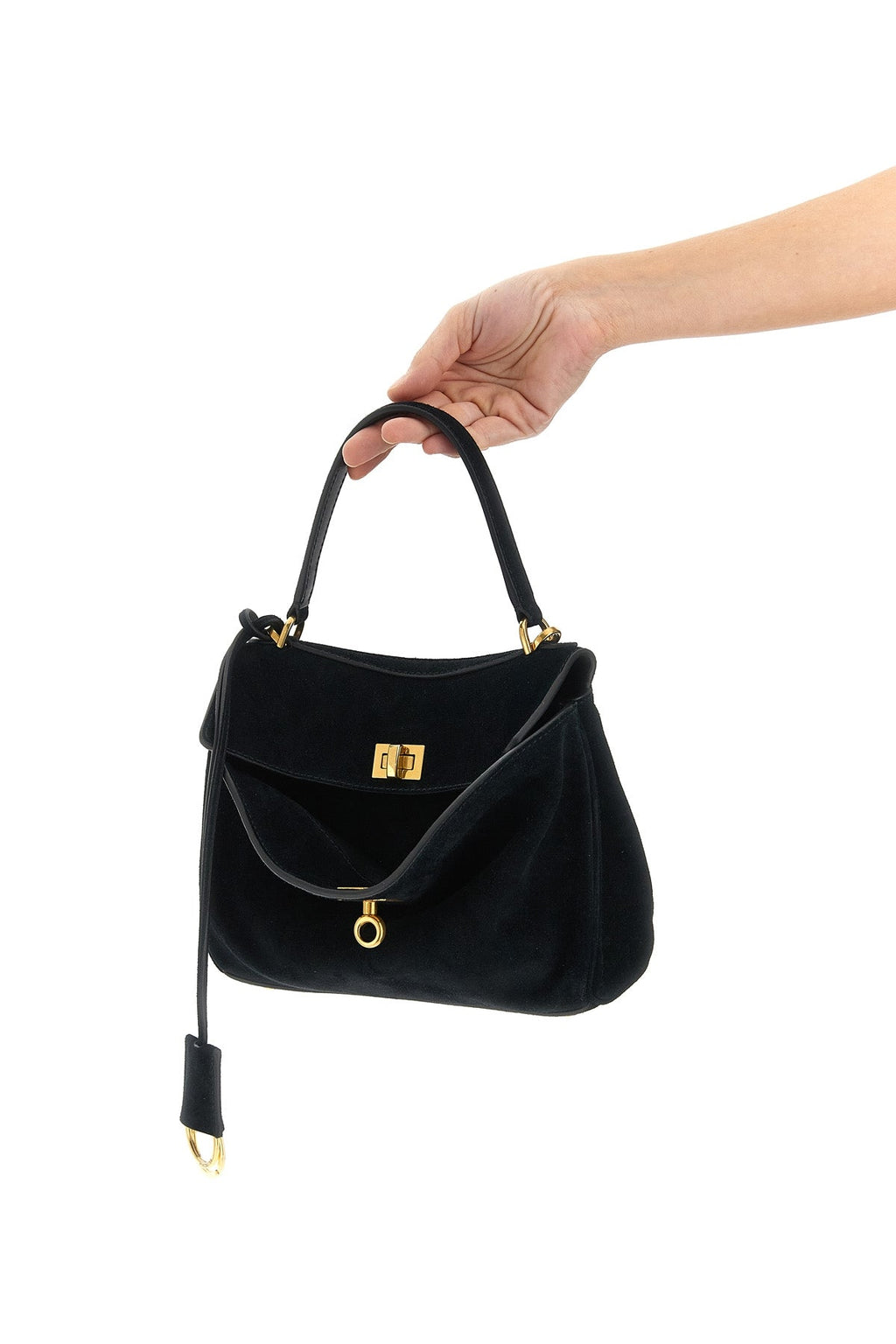 2026 New Arrival rodeo mini handbag in suede calf leather and smooth calf leather