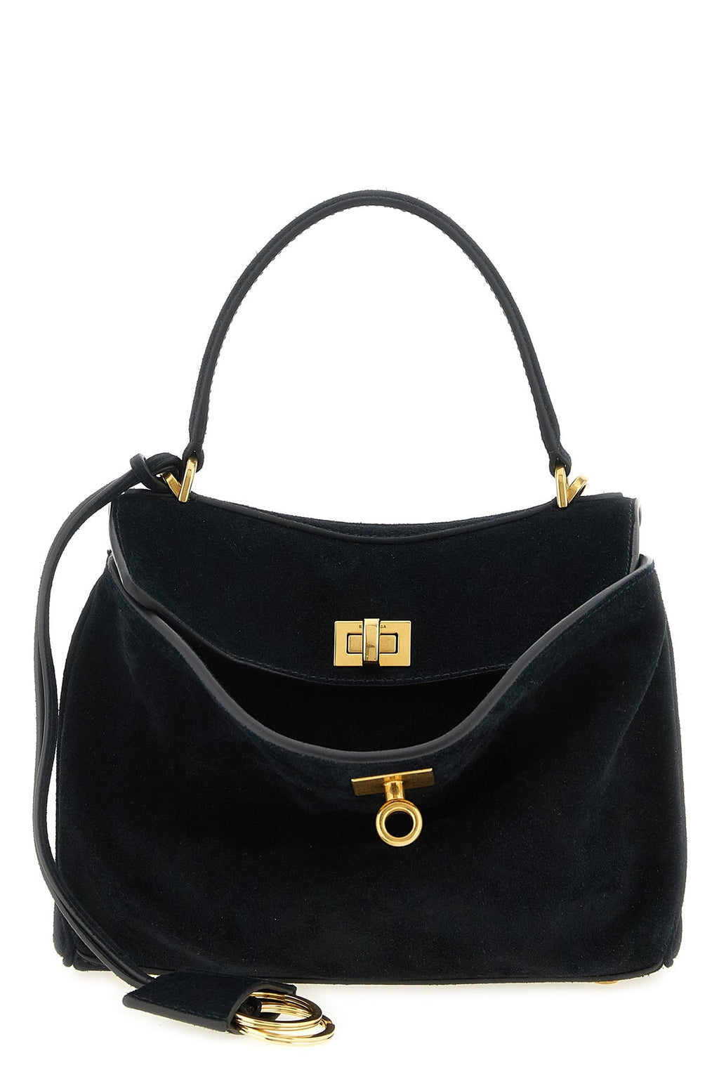 2026 New Arrival rodeo mini handbag in suede calf leather and smooth calf leather