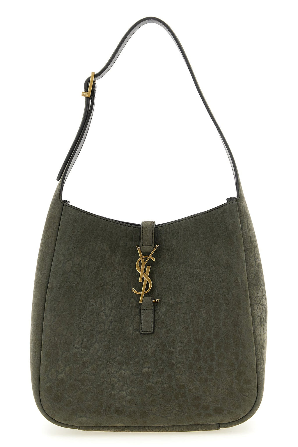 2026 New Arrival micro le 5  7 shoulder bag in hammered nubuck leather