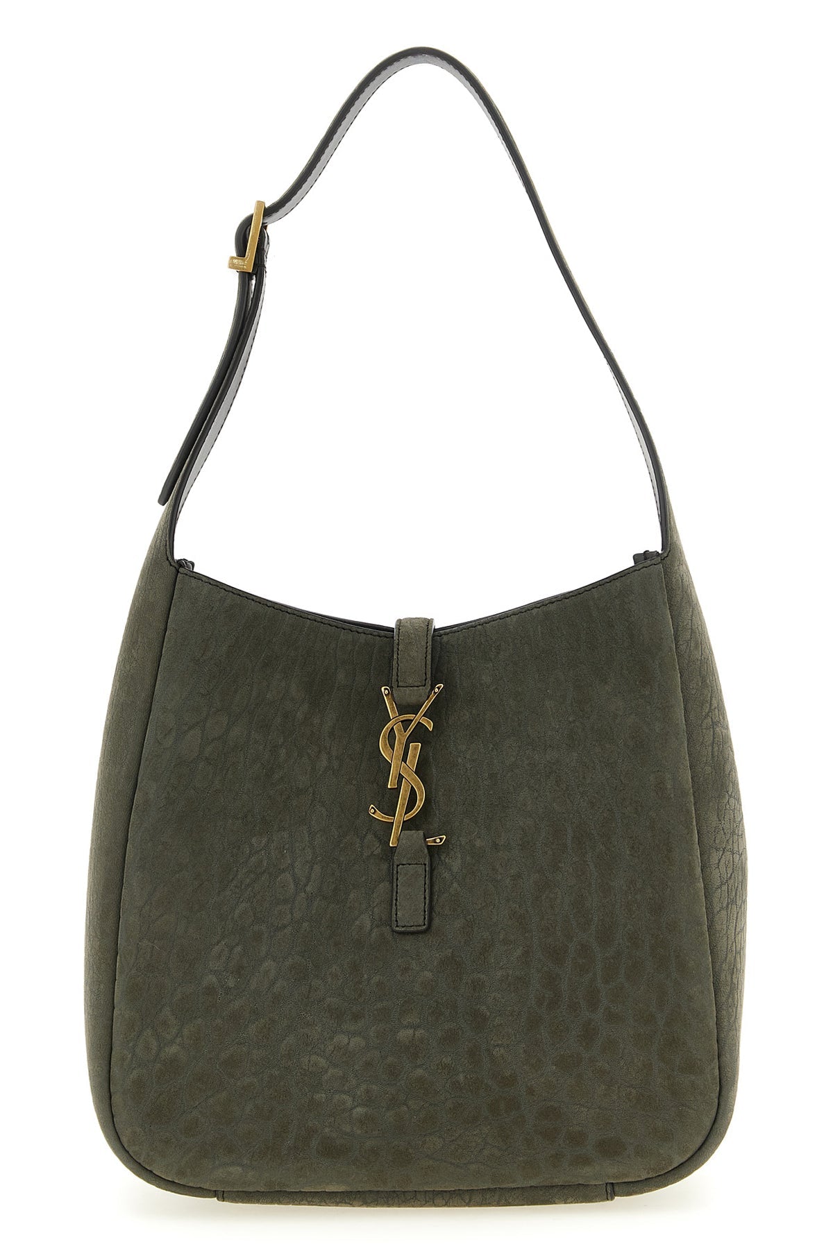2026 New Arrival micro le 5  7 shoulder bag in hammered nubuck leather