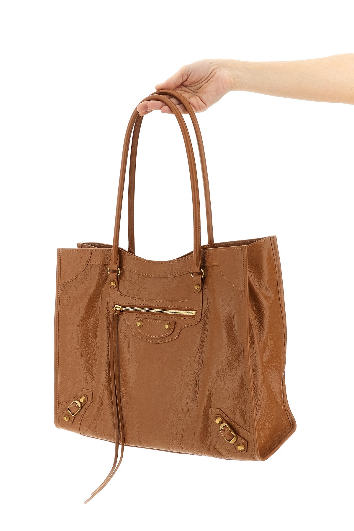 2026 New Arrival arena tote le city m shoulder bag in lambskin