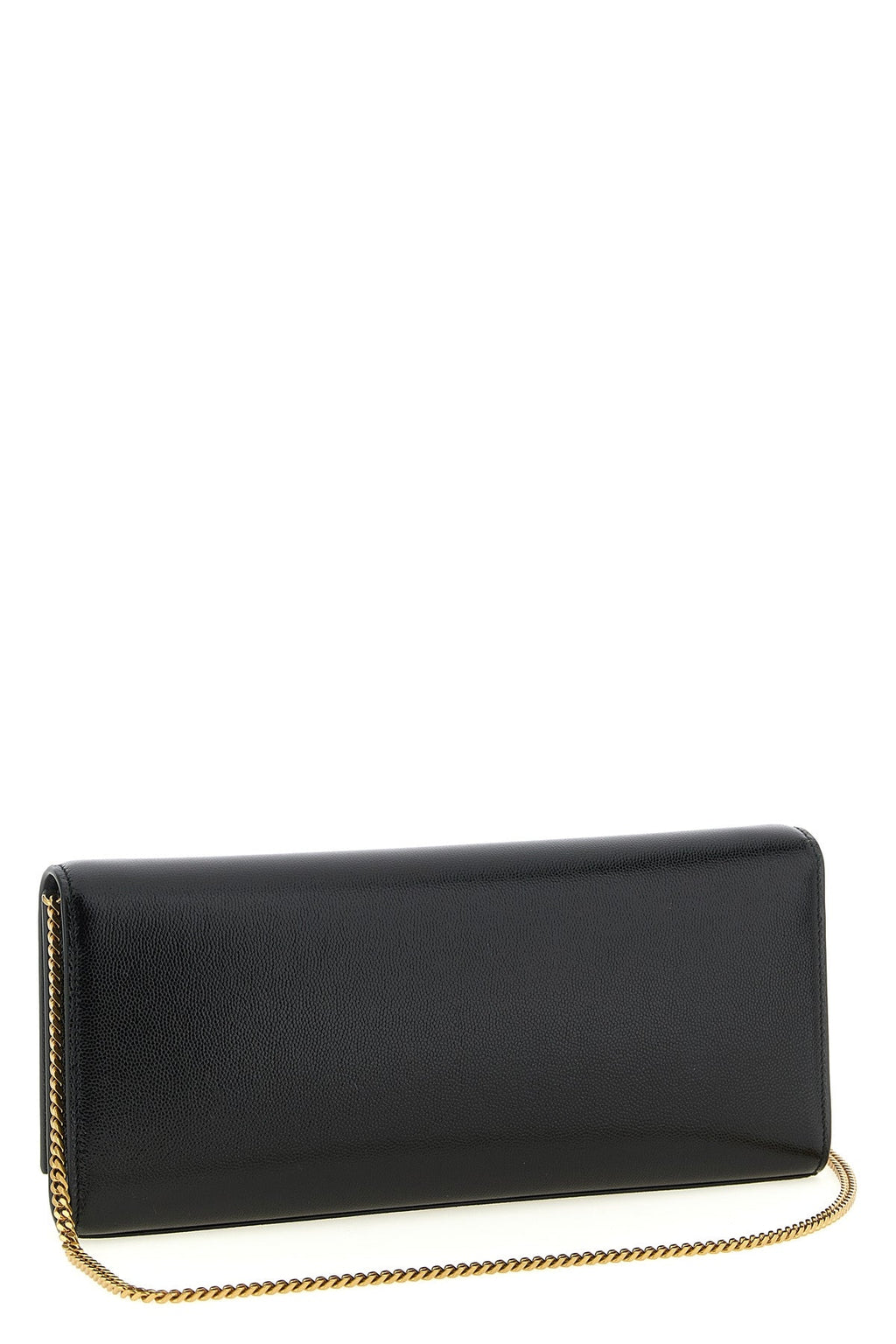 2026 New Arrival kate grain de poudre leather clutch