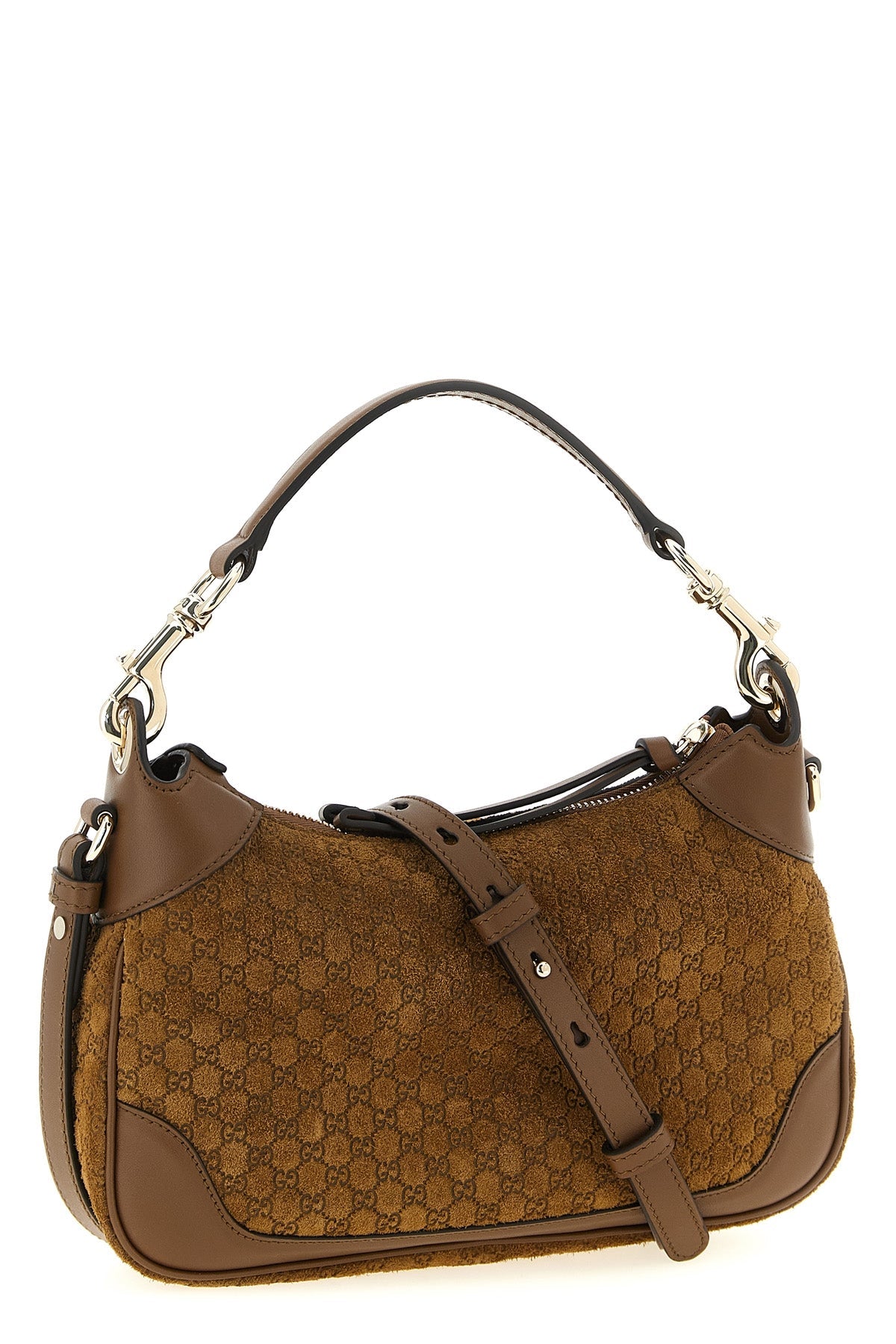 2026 New Arrival small gucci b suede shoulder bag