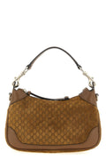 2026 New Arrival small gucci b suede shoulder bag