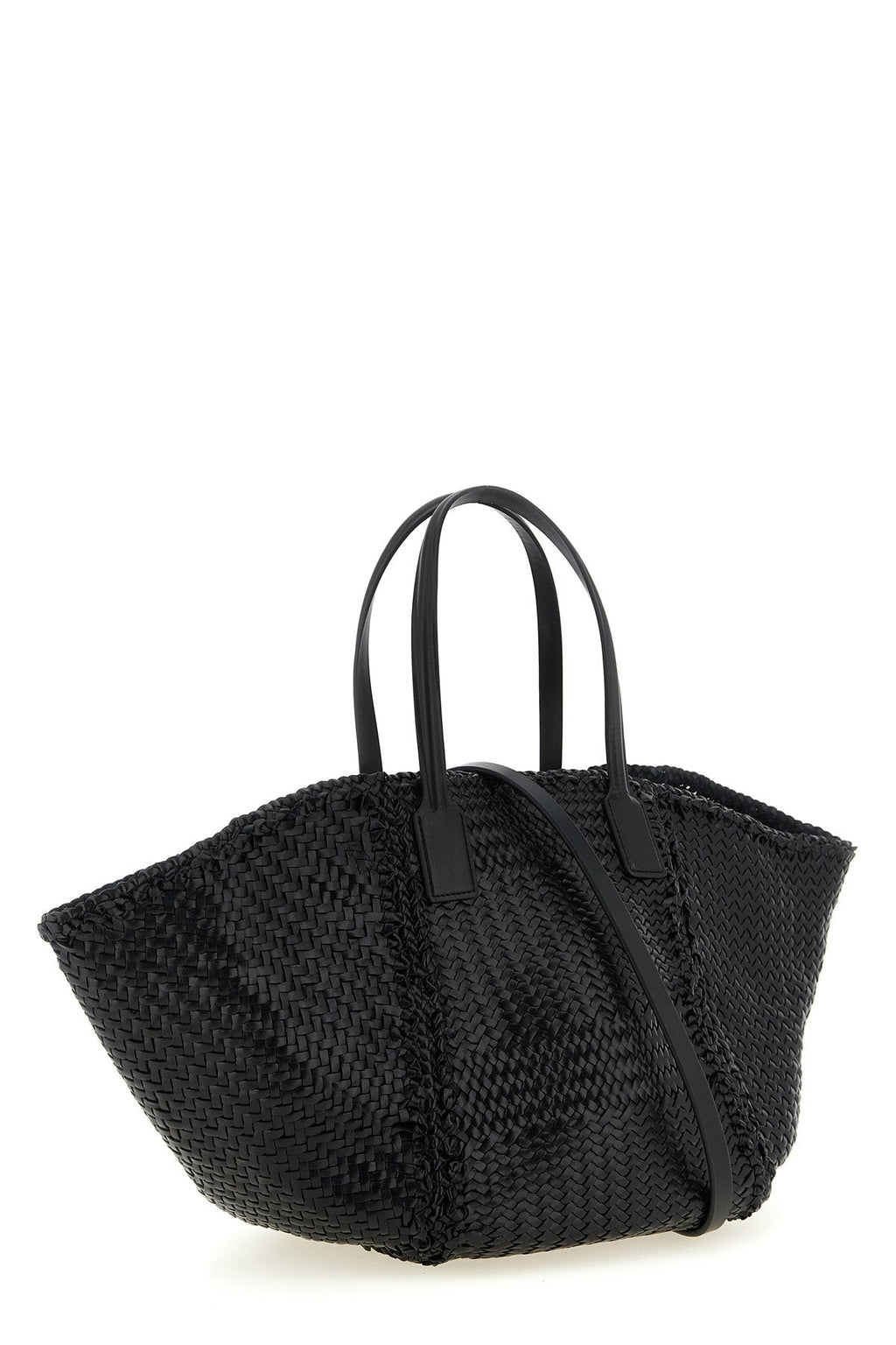 2026 New Arrival hand-woven buffalo leather teresa shopping bag
