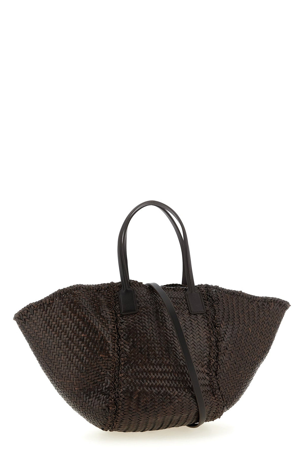 2026 New Arrival hand-woven buffalo leather teresa shopping bag