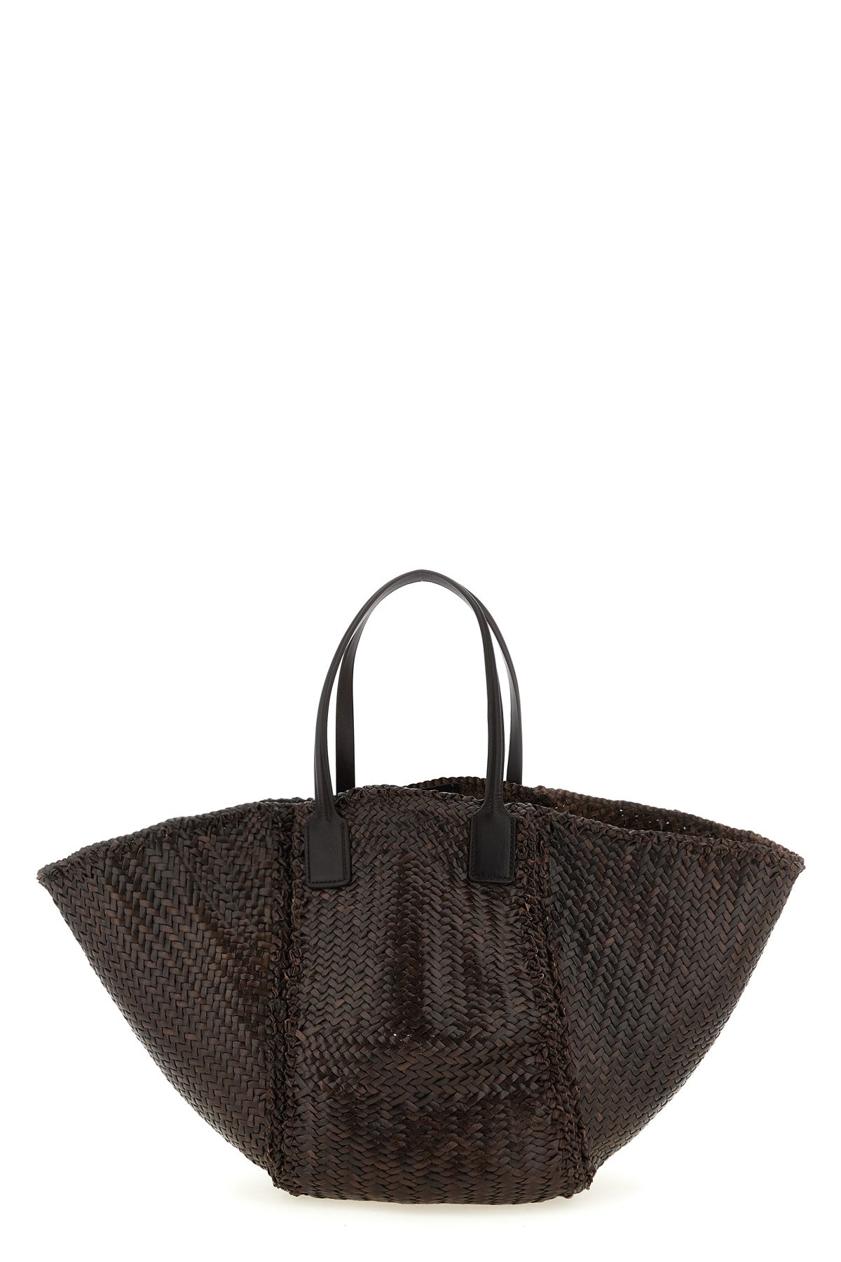 2026 New Arrival hand-woven buffalo leather teresa shopping bag
