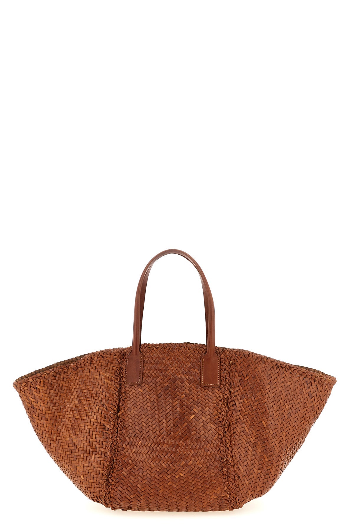 2026 New Arrival hand-woven buffalo leather teresa shopping bag