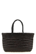 2026 New Arrival hand-woven  flat gora mini handbag in hand-woven buffalo leather characterized