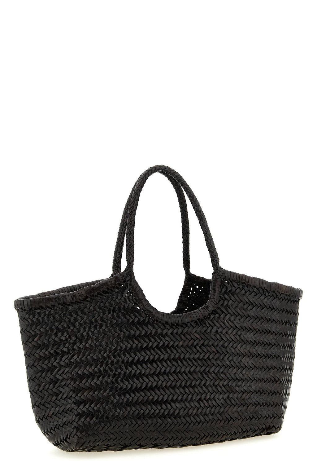 2026 New Arrival nantucket large hand-woven buffalo leather shoulder bag characterized by baske