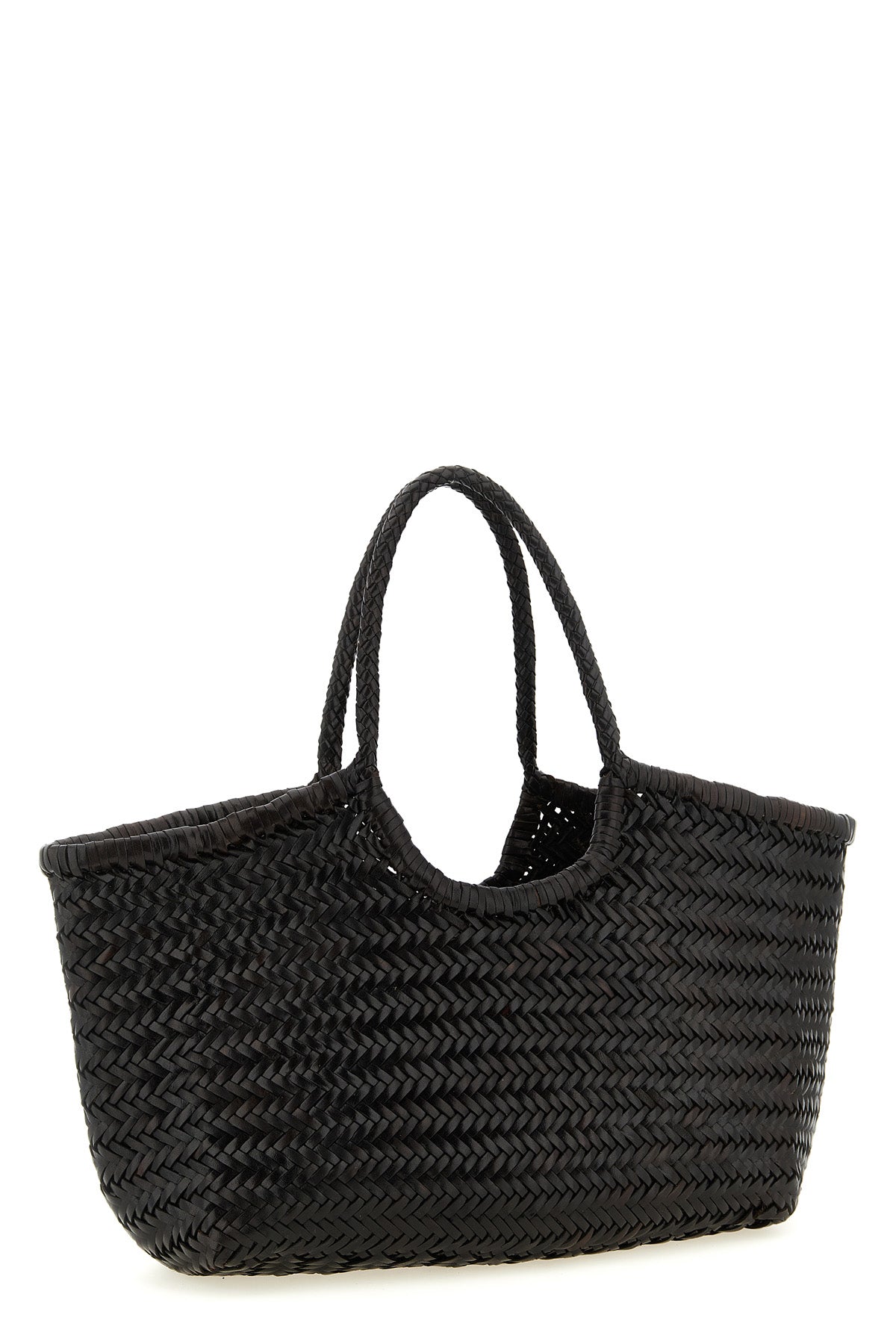 2026 New Arrival nantucket large hand-woven buffalo leather shoulder bag characterized by baske