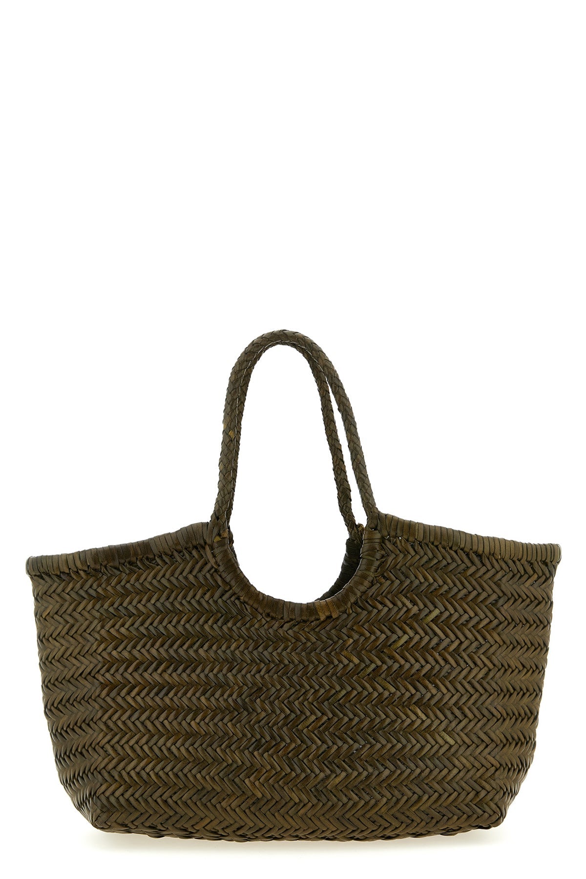 2026 New Arrival nantucket large hand-woven buffalo leather shoulder bag characterized by baske