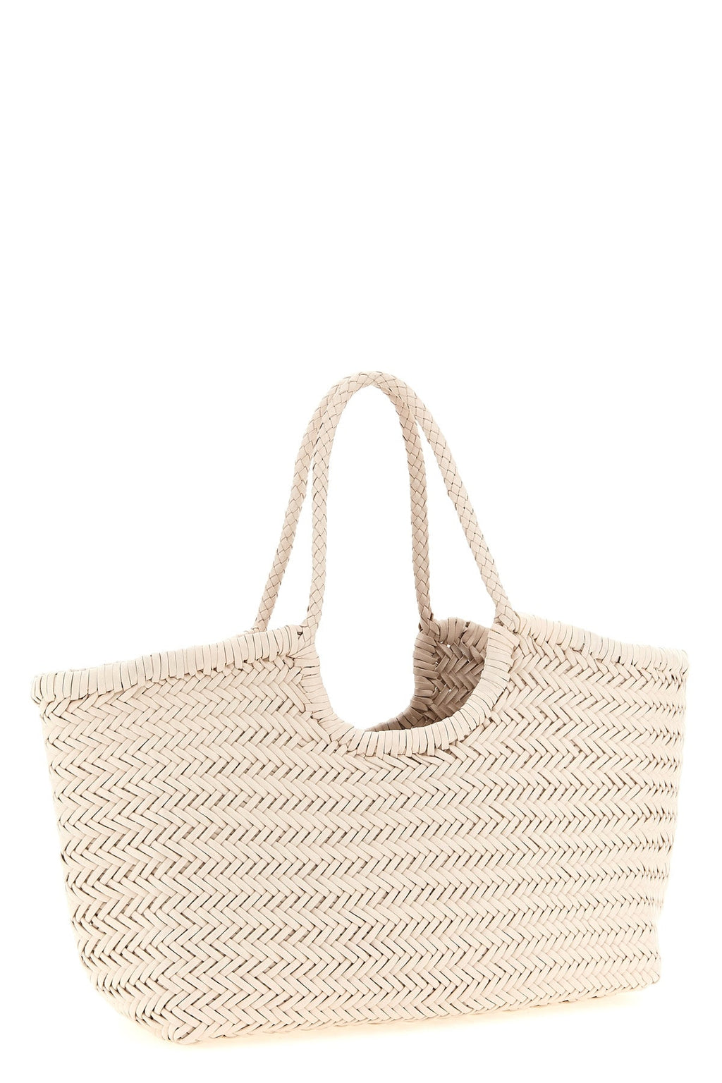 2026 New Arrival nantucket large hand-woven buffalo leather shoulder bag characterized by baske