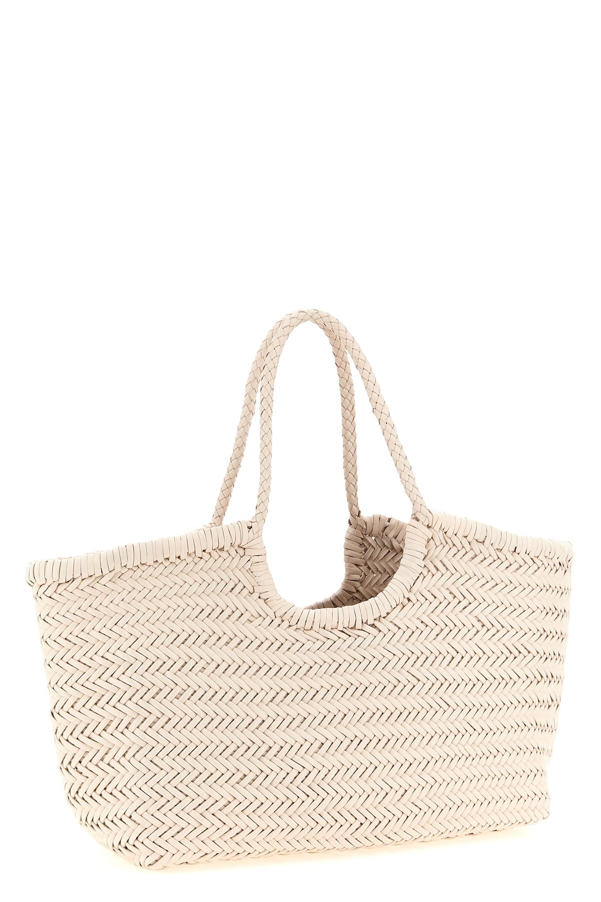 2026 New Arrival nantucket large hand-woven buffalo leather shoulder bag characterized by baske
