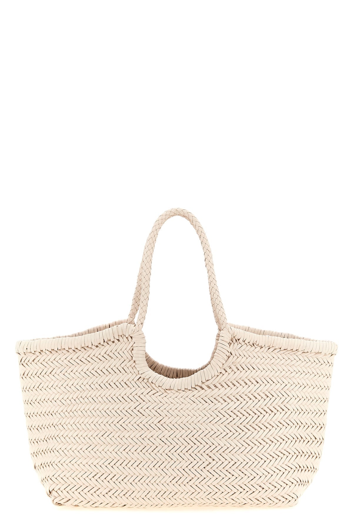 2026 New Arrival nantucket large hand-woven buffalo leather shoulder bag characterized by baske