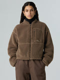 Pile Extreme Donna a Pelo Lungo Marrone Moca