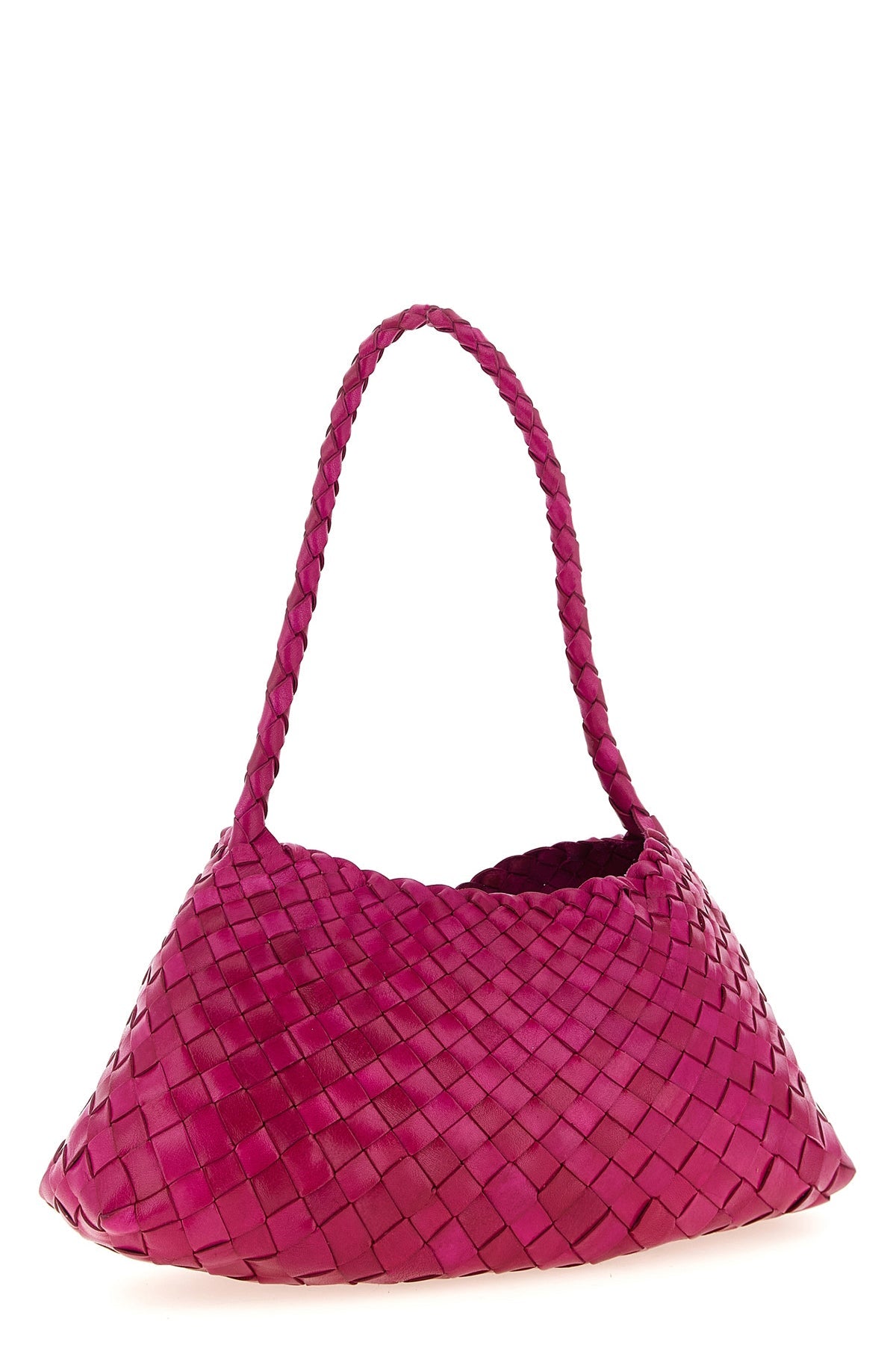 2026 New Arrival hand-woven buffalo leather rosanna shoulder bag characterized by irregular strip