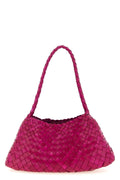 2026 New Arrival hand-woven buffalo leather rosanna shoulder bag characterized by irregular strip