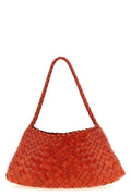 2026 New Arrival hand-woven buffalo leather rosanna shoulder bag characterized by irregular strip