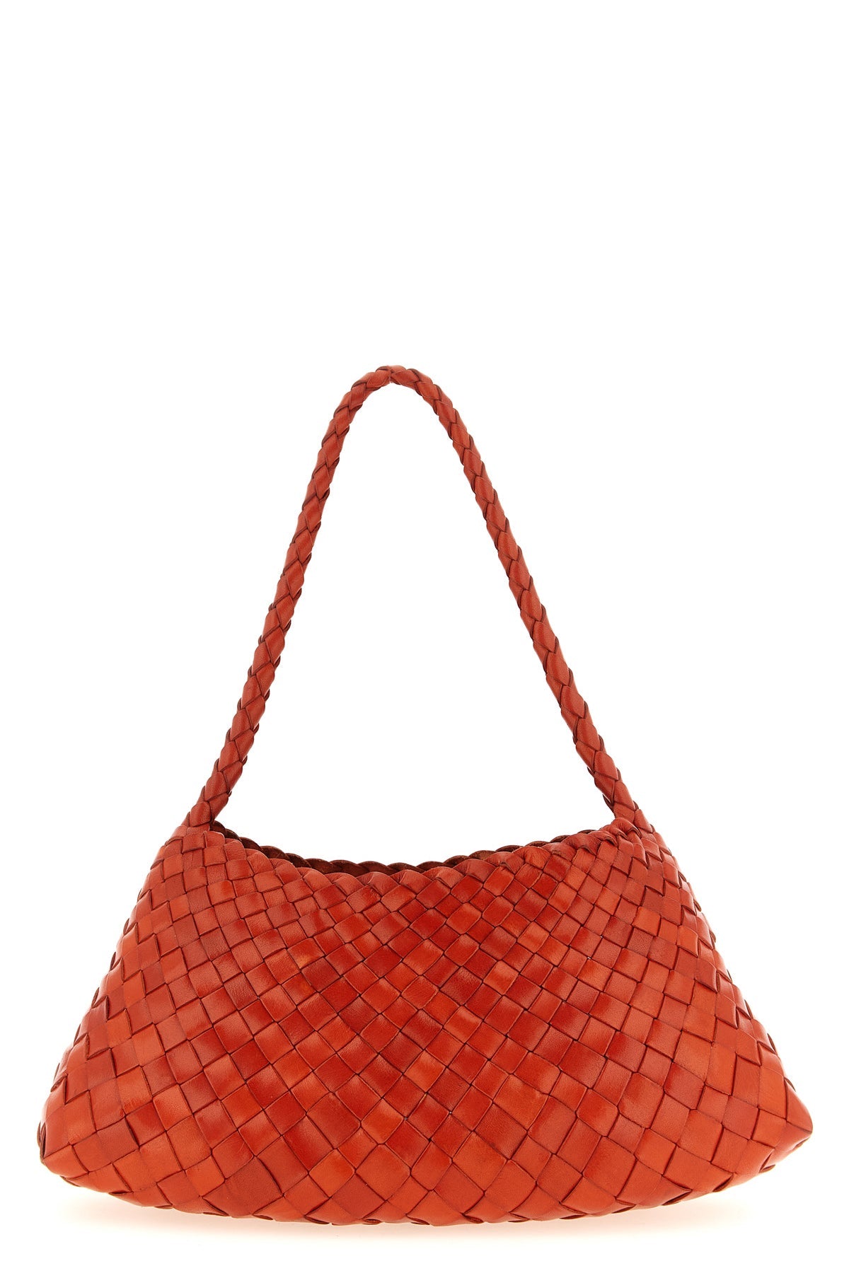 2026 New Arrival hand-woven buffalo leather rosanna shoulder bag characterized by irregular strip