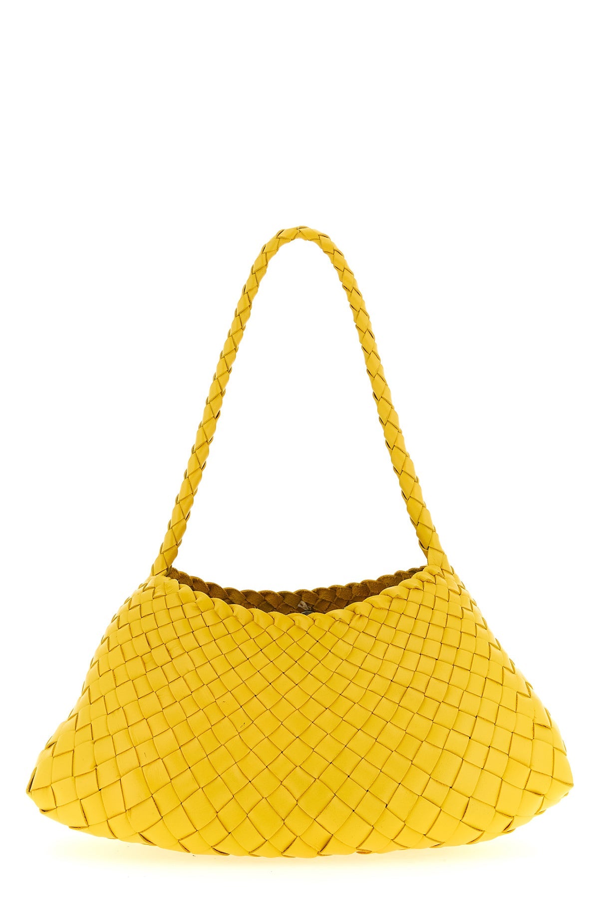 2026 New Arrival hand-woven buffalo leather rosanna shoulder bag characterized by irregular strip