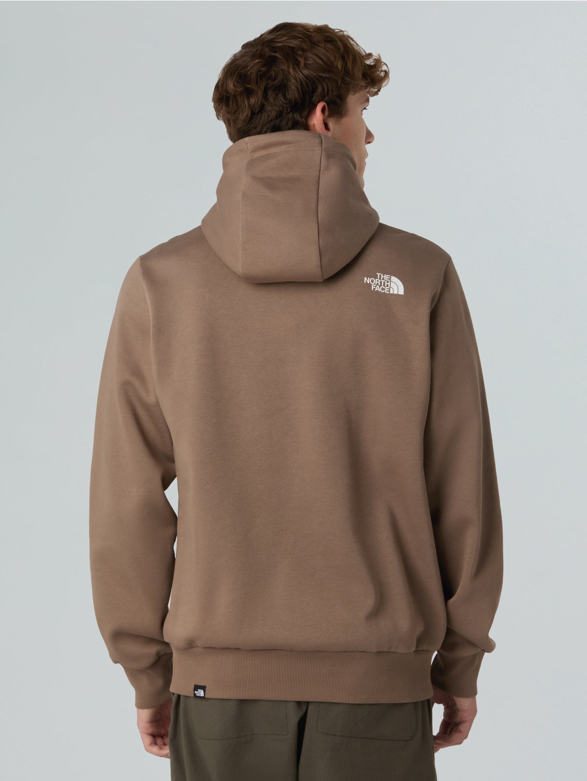 Felpa con Cappuccio Simple Dome Marrone