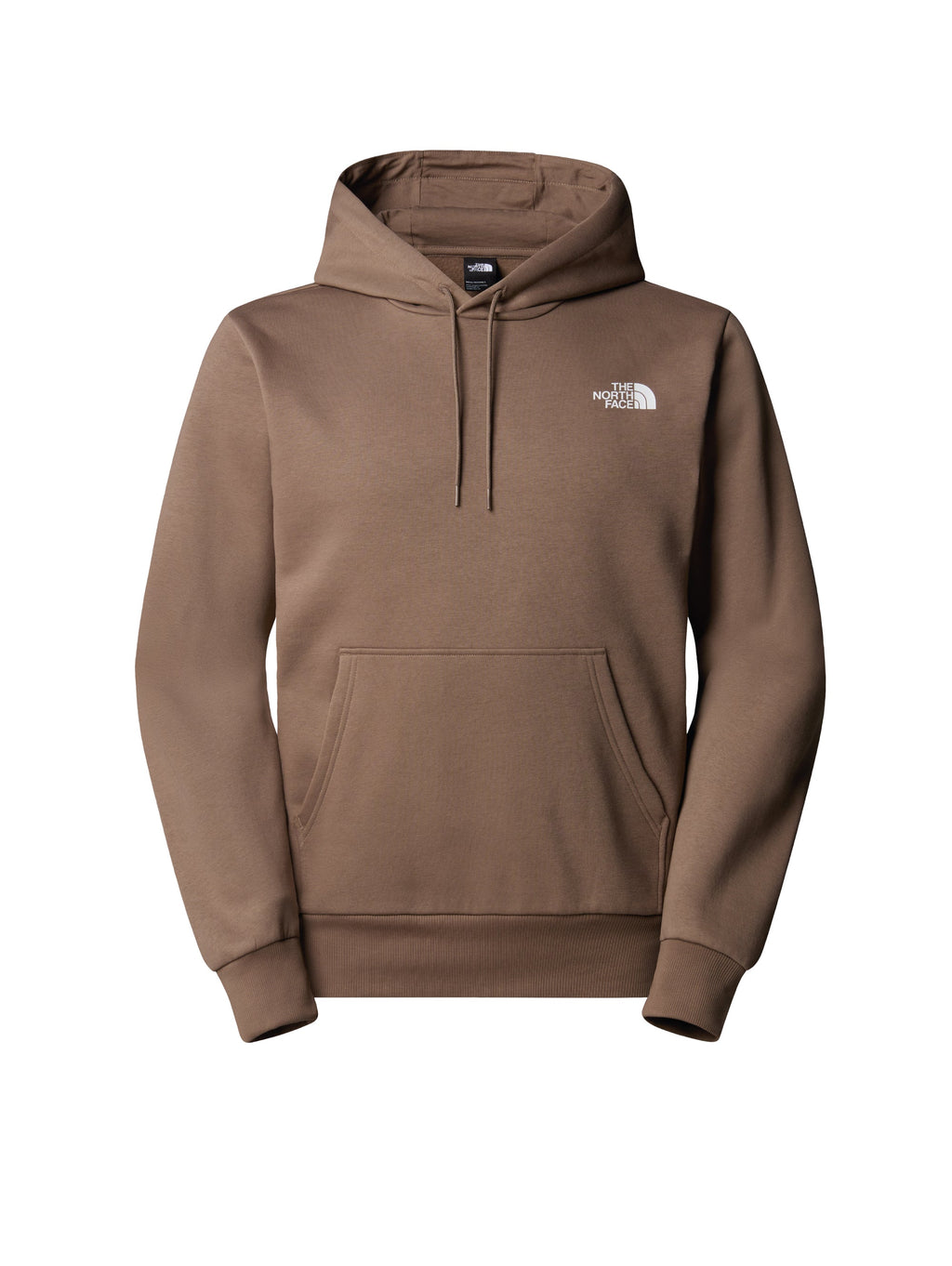 Felpa con Cappuccio Simple Dome Marrone