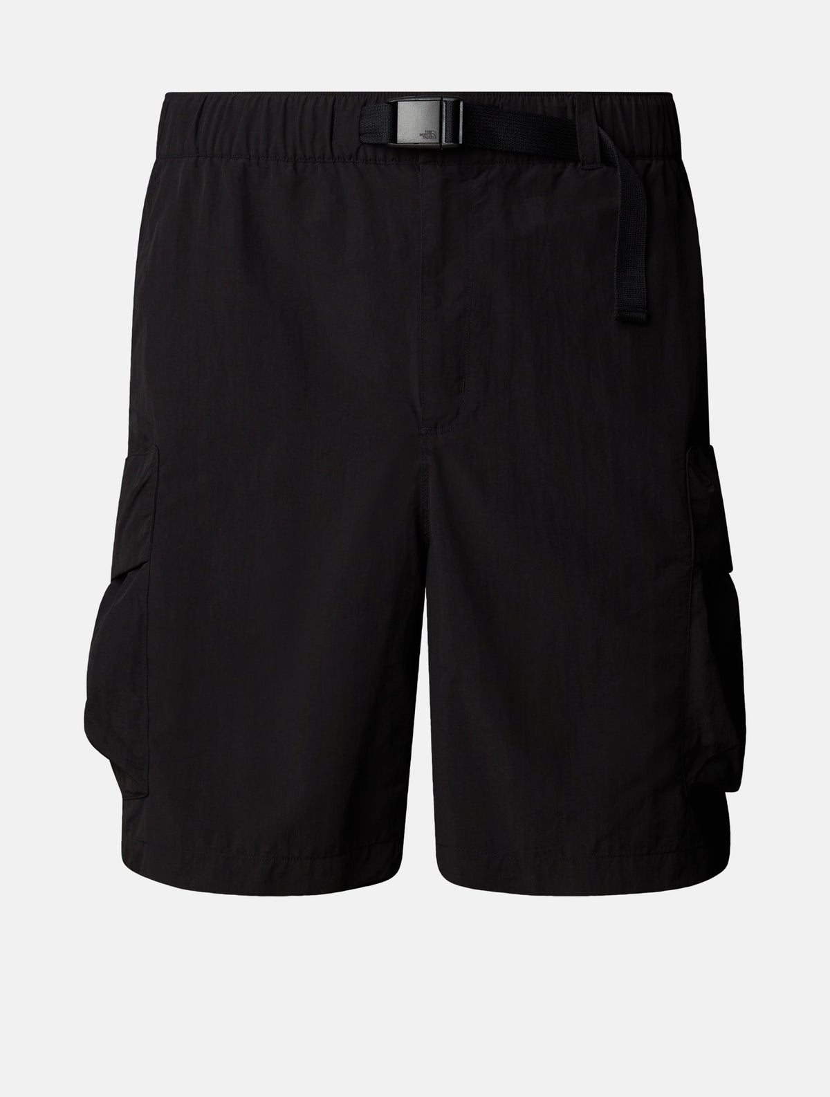 Pantaloncini Cargo in Tessuto WindWall Nero