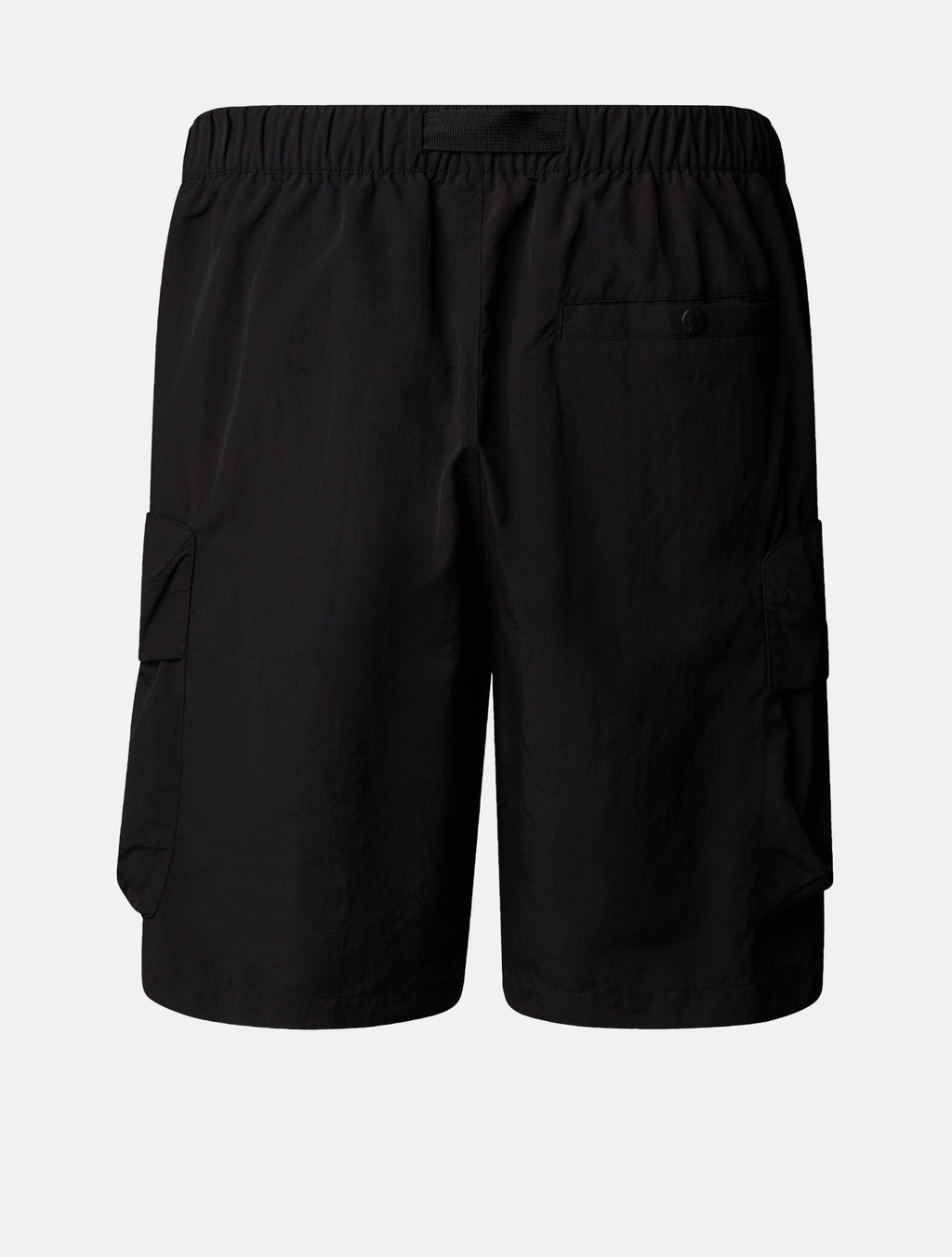 Pantaloncini Cargo in Tessuto WindWall Nero