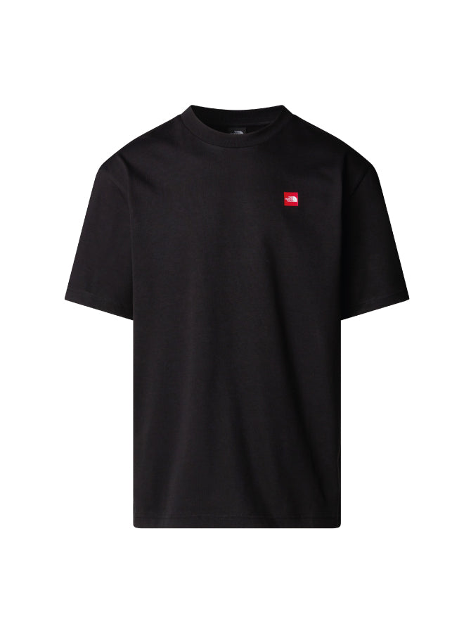 T-shirt Oversize con Stampa Nero