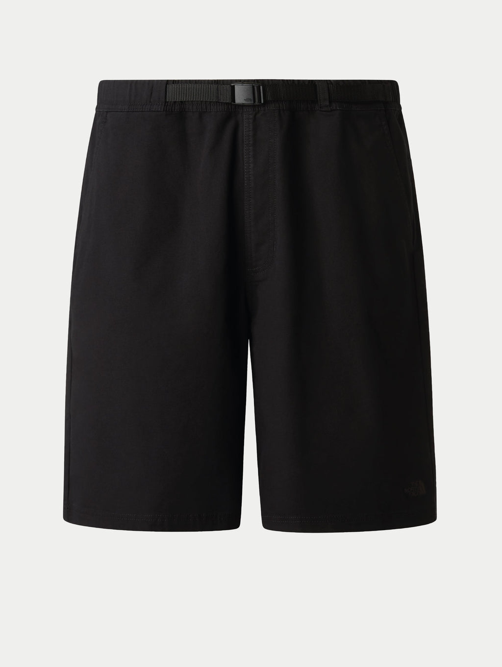 Pantaloncini Baggy in Cotone con Cinta Nero