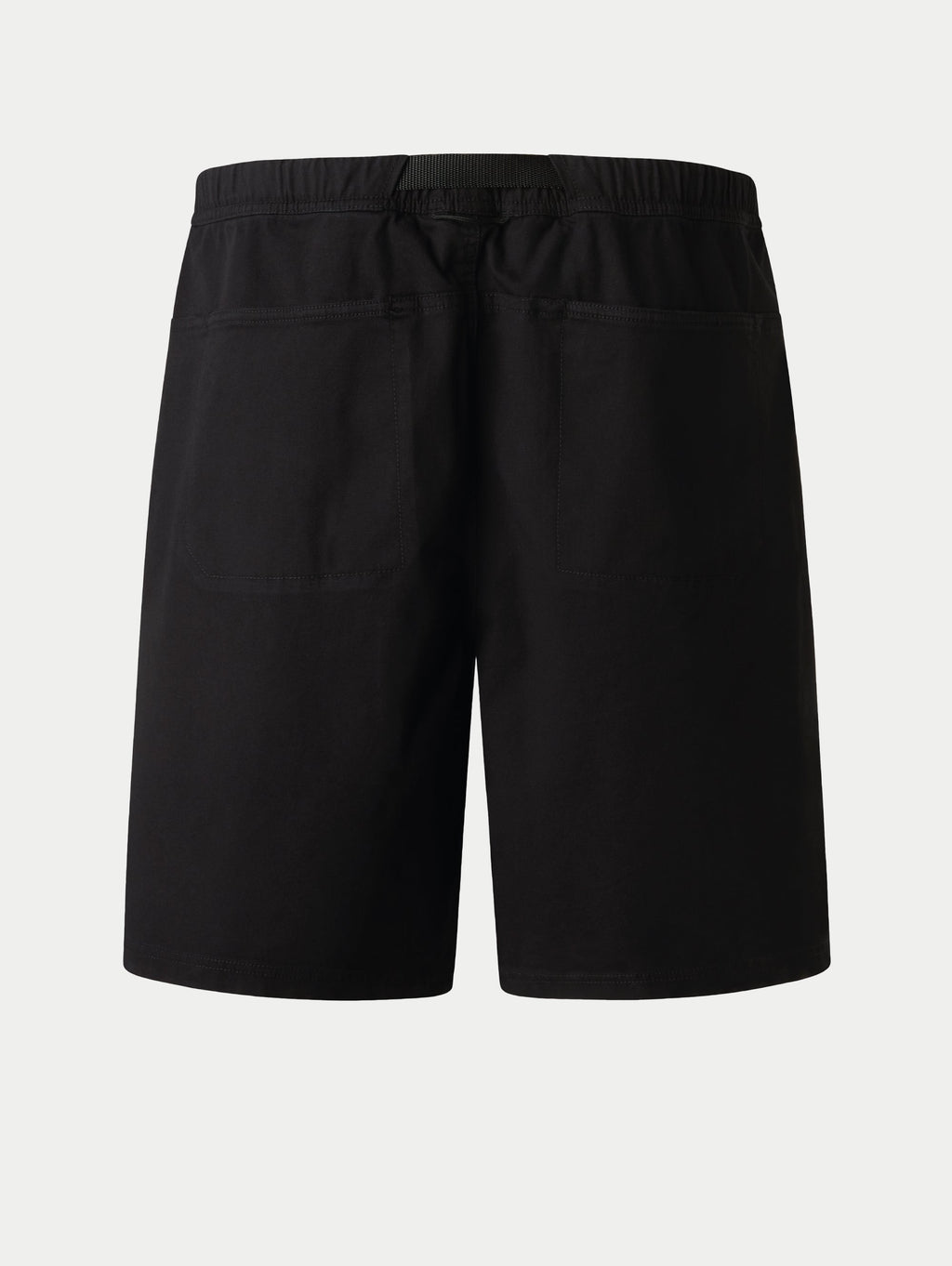 Pantaloncini Baggy in Cotone con Cinta Nero