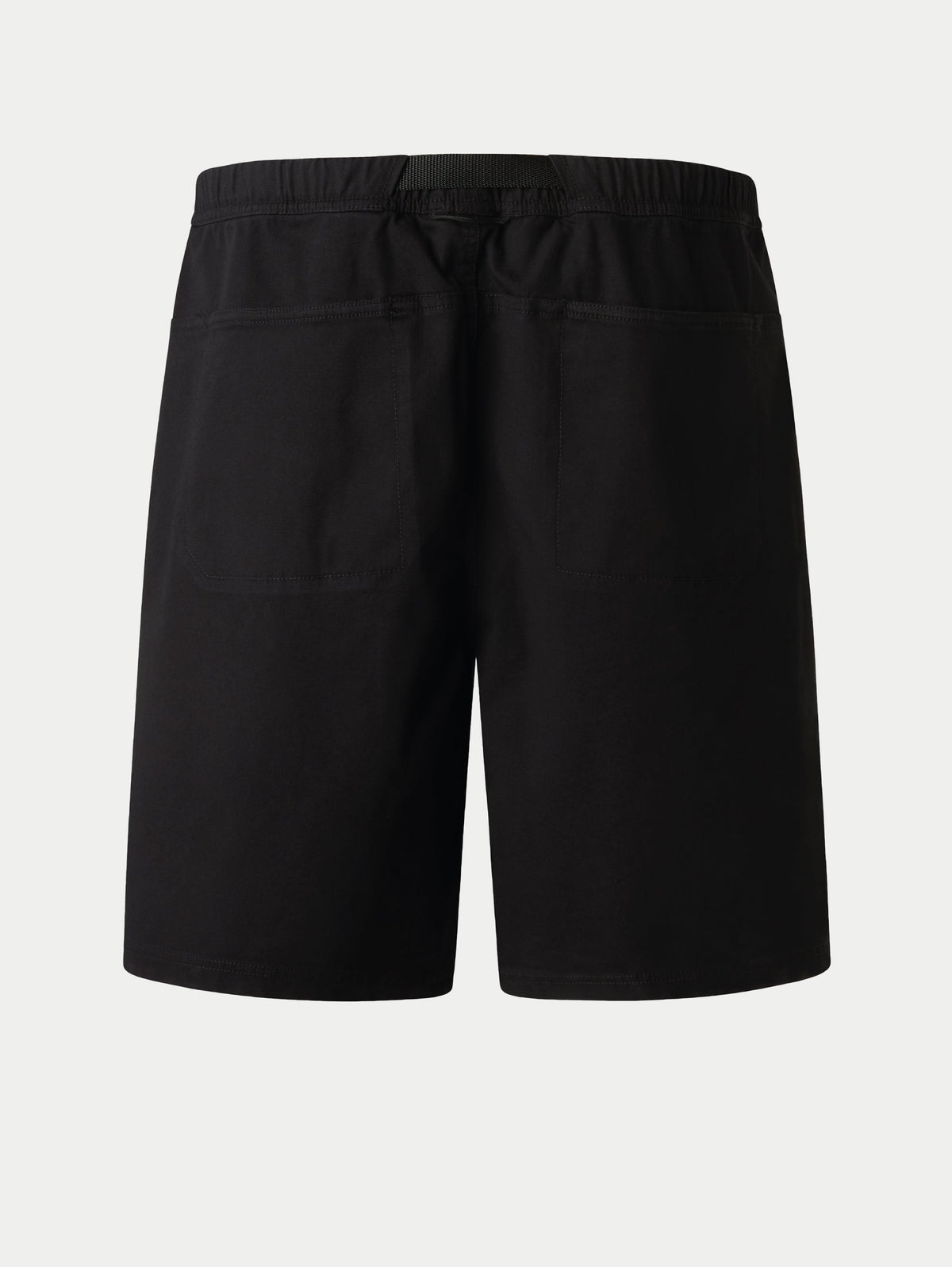 Pantaloncini Baggy in Cotone con Cinta Nero