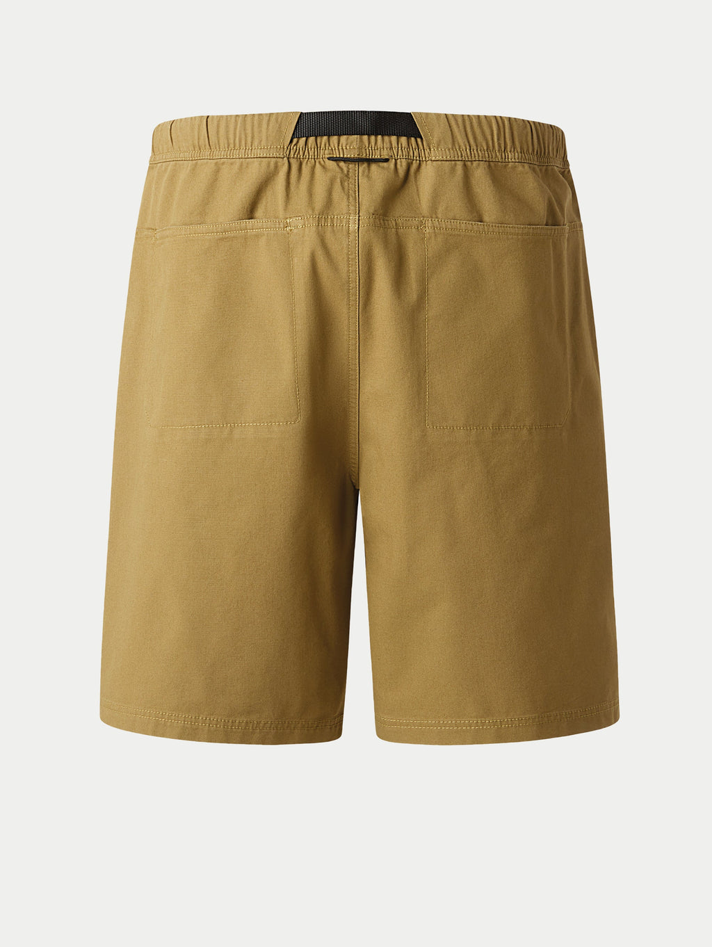 Pantaloncini Baggy in Cotone con Cinta Senape