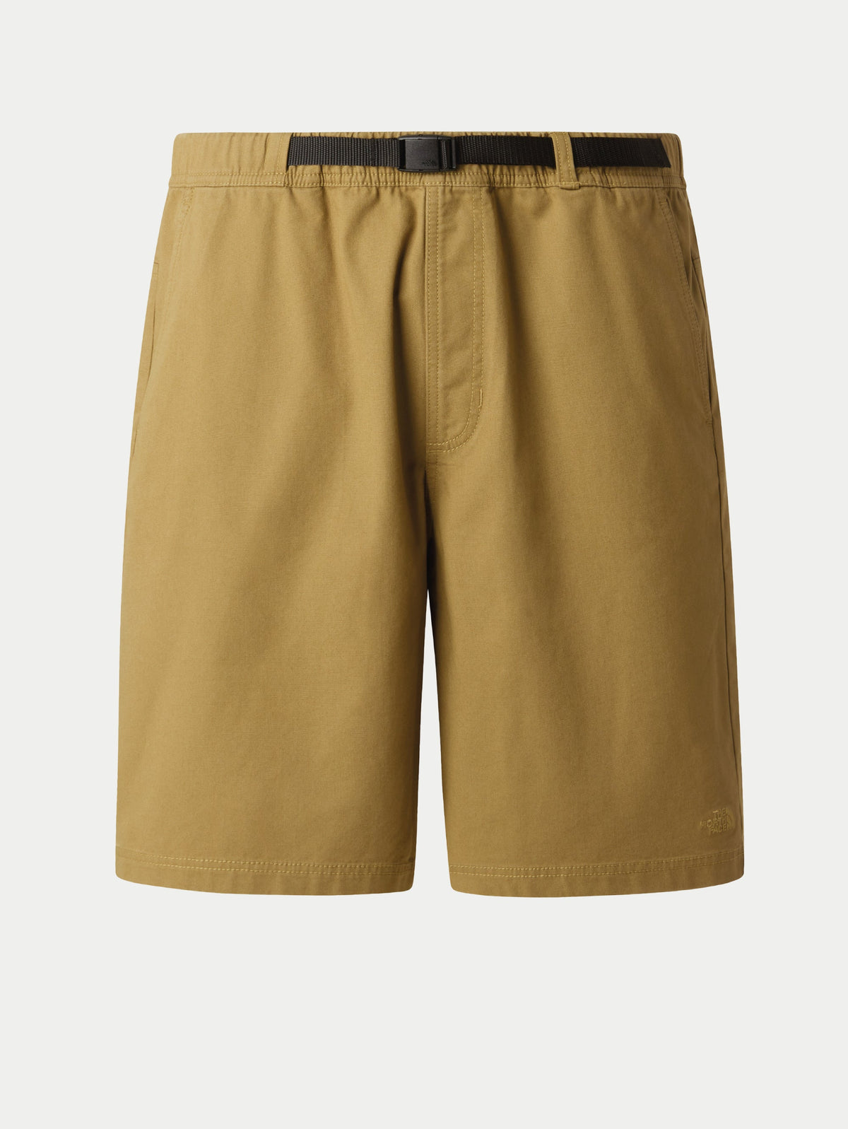 Pantaloncini Baggy in Cotone con Cinta Senape