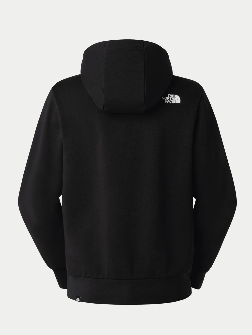 Felpa con Cappuccio e Zip Simple Dome Nero