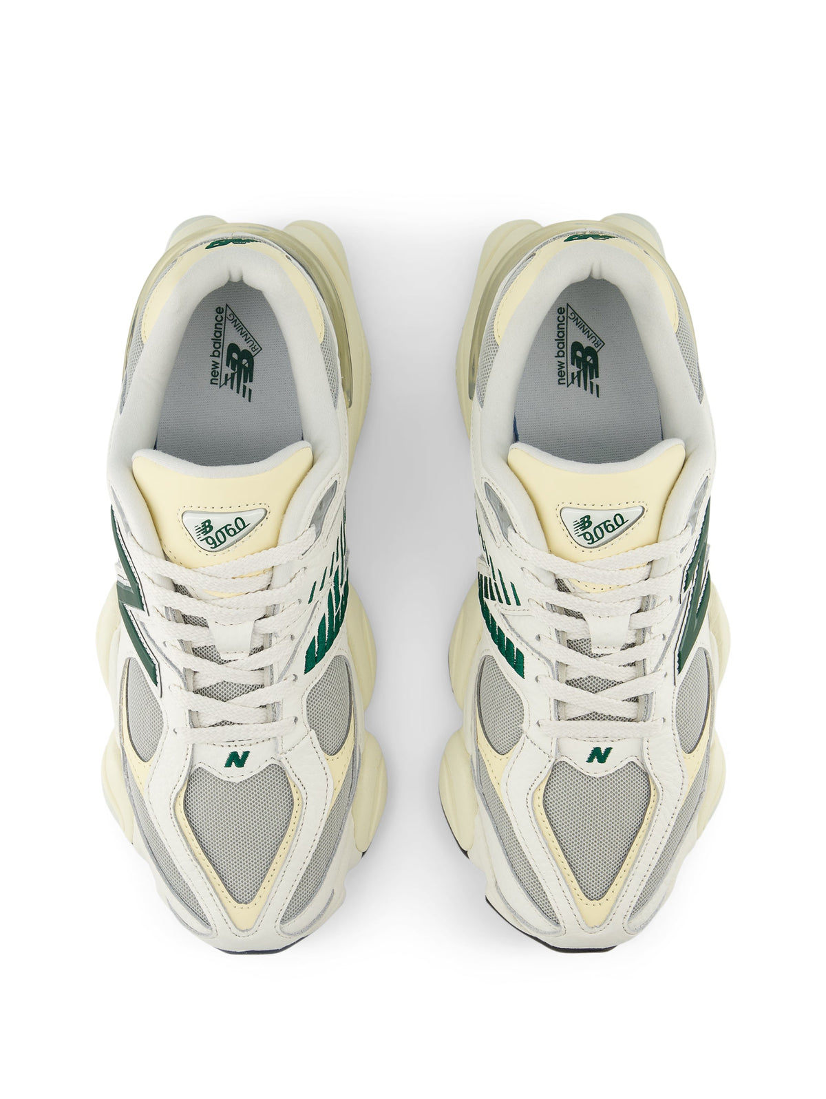 2026 New Arrival Sneakers da Donna Futuristica 9060 Bianco/Crema