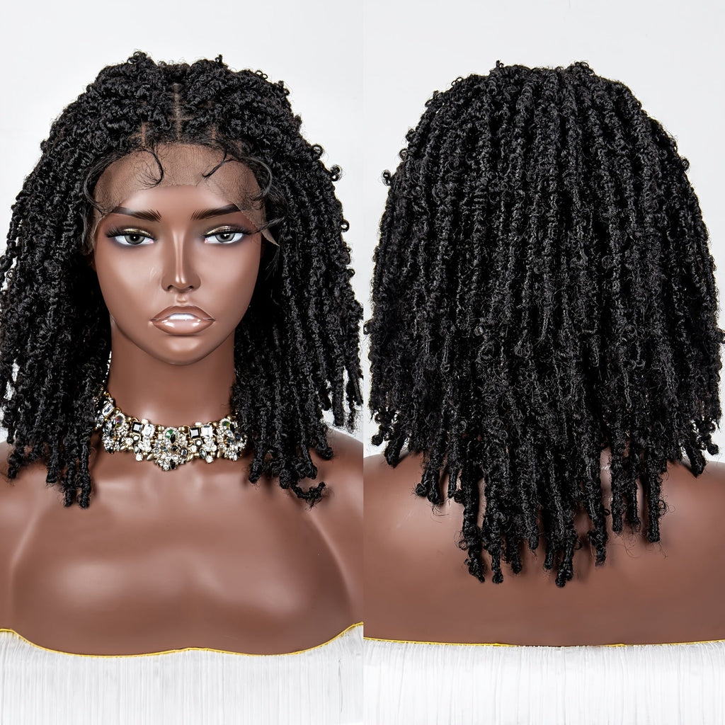 Great sales Heat Resistant Butterfly Locs Crochet Wig for Women - Soft and Stylish Synthetic Hair Braids